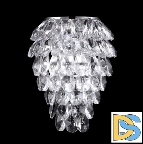Бра Crystal Lux Charme CHARME AP3 CHROME/TRANSPARENT