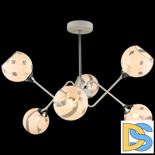Люстра на штанге Reluce 04897-0.3-06 WT+CH