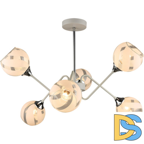 Люстра на штанге Reluce 04897-0.3-06 WT+CH