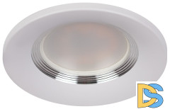 Встраиваемый светильник Эра KL107 WH/SL Б0061096