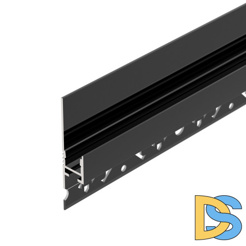 Алюминиевый профиль Arlight ARH-PLINTUS-FANTOM-2000 BLACK 038550