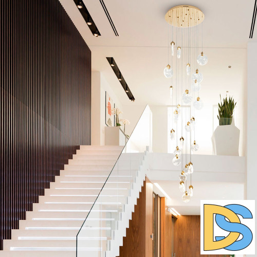 Каскадная люстра Modelux ML.88988.25 GD