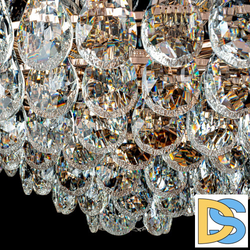 Подвесная люстра Modelux ML.8861.24P GD