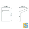 Уличный настенный светодиодный светильник Gauss Electra GD109