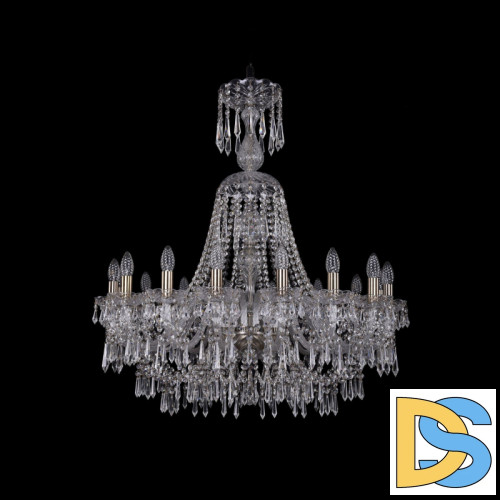 Подвесная люстра Bohemia Ivele Crystal 1403/16/300/XL-95 Pa