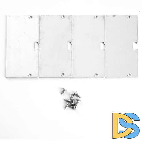 Заглушка без отверстия для профиля CAB258 (комплект 4шт) Feron LD359 48234