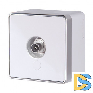 Werkel ТВ розетка оконечная серии Gallant (белая) W5083001