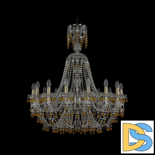 Подвесная люстра Bohemia Ivele Crystal 1410/16/300/XL-95 Pa V1003