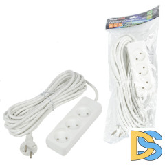Удлинитель бытовой Uniel Ultra S-CU3-10 WHITE UL-00009980