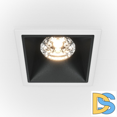 Встраиваемый светильник Maytoni Technical Alfa LED DL043-01-15W4K-D-SQ-WB