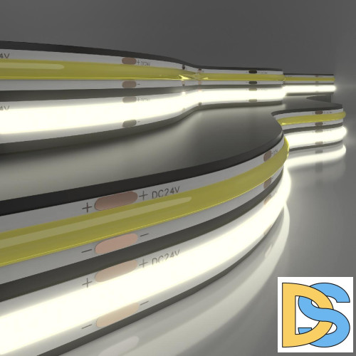 Светодиодная лента Elektrostandard 24V 11W 352Led COB IP20 дневной белый, 5 м COB 24V 352Led 11W IP20 4690389170096