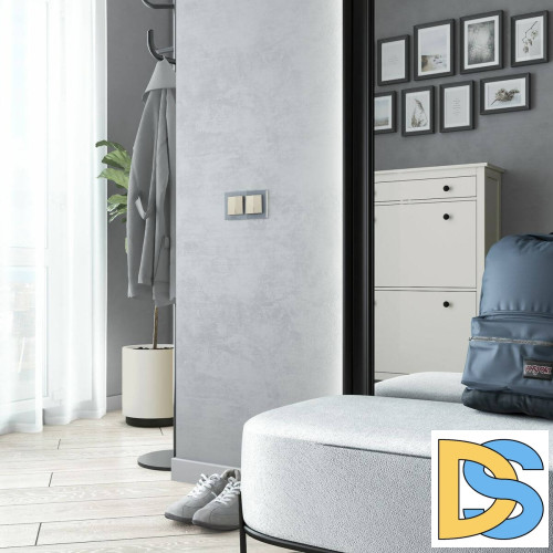 Выключатель двухклавишный Werkel 4690389184642 W1120062