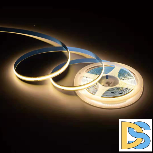 Светодиодная лента Apeyron 24В 10Вт/м COB, 528д/м IP20 900Лм/м 5м 3000К 00-377