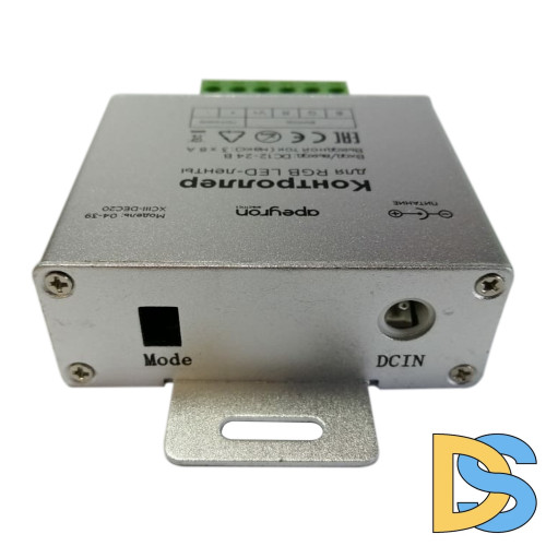 Контроллер RGB Apeyron 12/24В 288/576Вт 3 канала*8А IP20 пульт радио 04-39