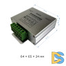 Контроллер RGB Apeyron 12/24В 288/576Вт 3 канала*8А IP20 пульт радио 04-39
