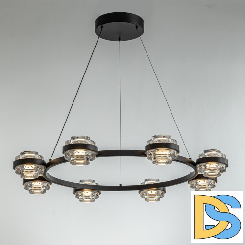 Подвесная люстра DeLight Collection Indiana MD22030002-8A black