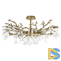 Люстра на штанге Loft IT Coral 10351/800C AB