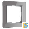 Рамка на 1 пост Werkel Acrylic (графит) W0012704
