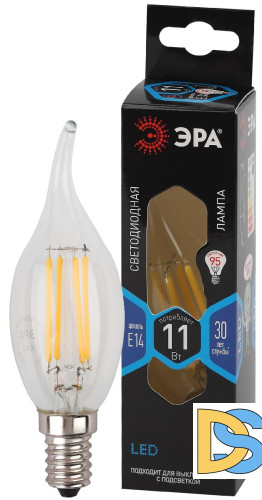 Лампа светодиодная Эра E14 11W 4000K F-LED BXS-11W-840-E14 Б0047002