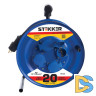 Удлинитель на металлической катушке 4-местный Stekker PRF02-31-20 20м 39785