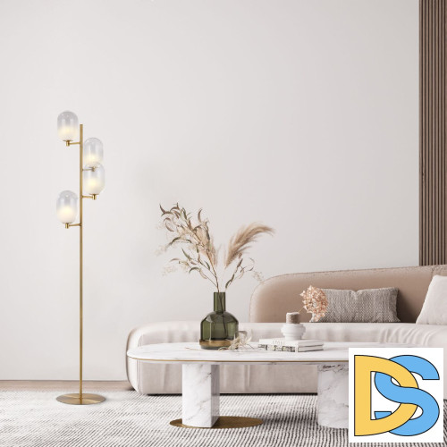 Торшер Eurosvet Loona 01161/4 латунь a065617