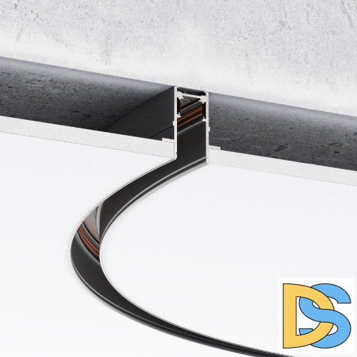 Шинопровод встраиваемый радиусный Elektrostandard Slim Magnetic 4690389204999 85159/00 a066496