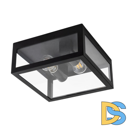 Уличный потолочный светильник Arte Lamp Belfast A4569PF-2BK