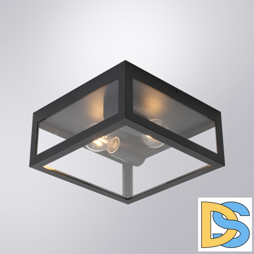 Уличный потолочный светильник Arte Lamp Belfast A4569PF-2BK