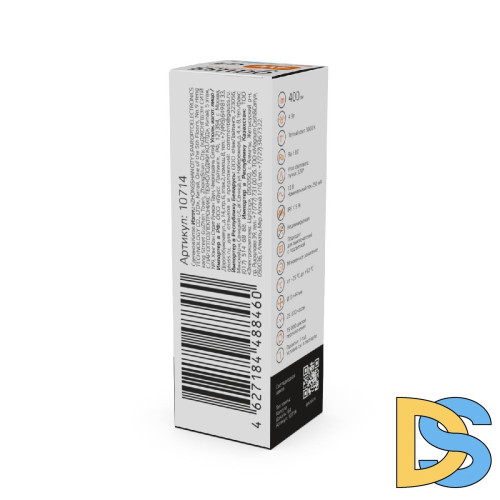 Лампа светодиодная Gauss G4 4W 3000К прозрачная 10714