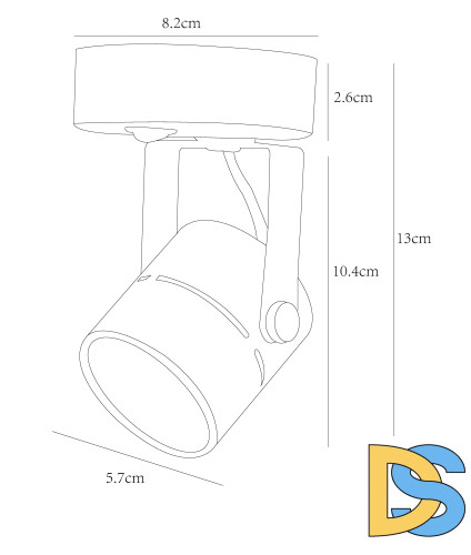 Спот Arte Lamp Mizar A1311AP-1WH