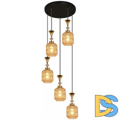 Подвесная люстра Reluce 02003-0.9-05 AMBER