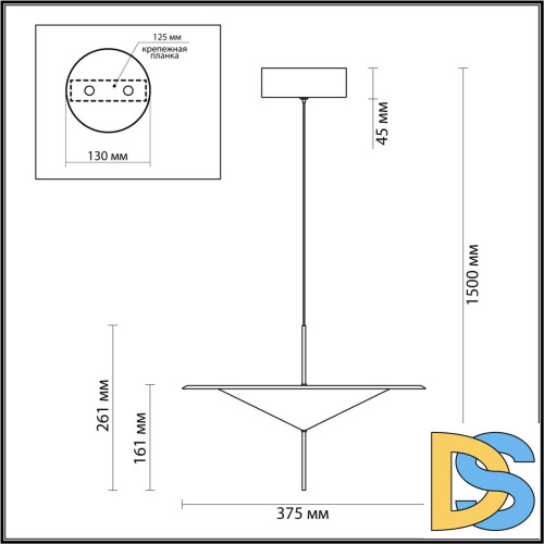 Подвесной светильник Odeon Light Steka 5012/16L