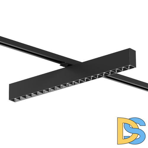 Трековый однофазный светильник Denkirs Edder DK6644-BK