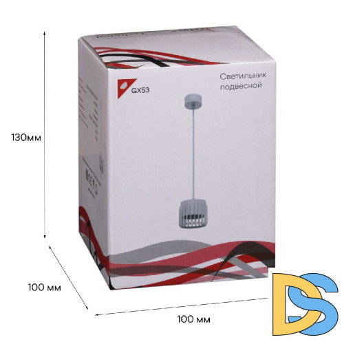 Подвесной светильник Reluce 53018-0.9-001MN GX53 WT