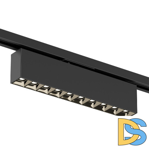 Трековый однофазный светильник Denkirs Edder DK6434-BK