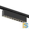 Трековый однофазный светильник Denkirs Edder DK6434-BK
