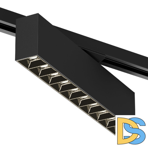 Трековый однофазный светильник Denkirs Edder DK6434-BK