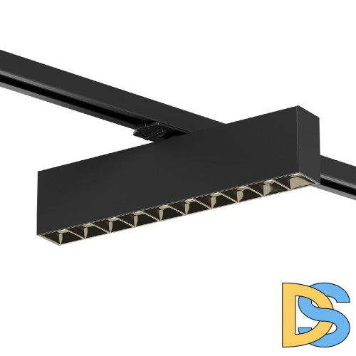 Трековый однофазный светильник Denkirs Edder DK6434-BK