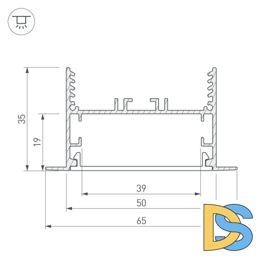 Соединитель профиля Arlight SL-LINIA 030125