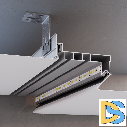 Алюминиевый профиль для натяжного потолка Apeyron 08-59