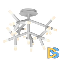 Потолочная светодиодная люстра iLedex Savage FS-017-X25 WH