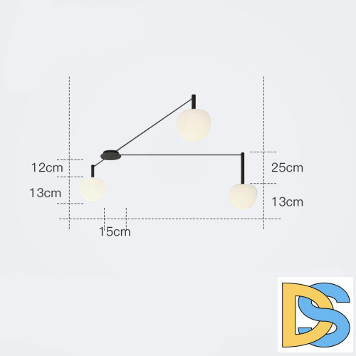 Потолочная люстра ImperiumLoft Rangel 213689-26