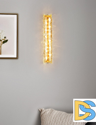 Настенный светильник DeLight Collection 88085W/S gold/clear