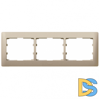 Рамка 3 поста горизонтальная Legrand Galea Life - титан