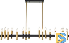 Люстра на штанге Indigo Cero 13009/16RL Black V000209