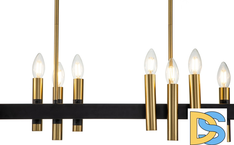 Люстра на штанге Indigo Cero 13009/16RL Black V000209