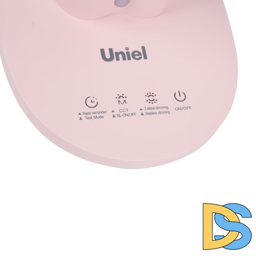 Настольная лампа Uniel ULM-D150 15W/3000-6500K/DIM PINK UL-00011293