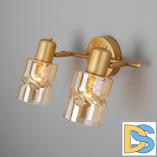 Настенный светильник Eurosvet Ansa 20120/2 перламутровое золото