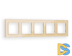 Рамка пятиместная Ambrella Volt Platos AF330605