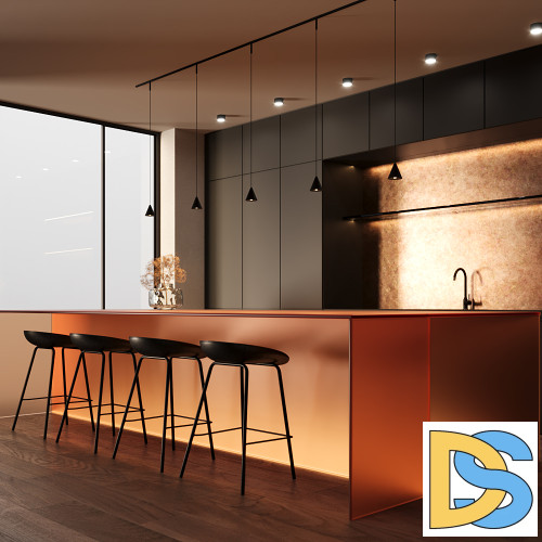 Трековый магнитный светильник Maytoni Cono TR182-1-5WTW-M-B